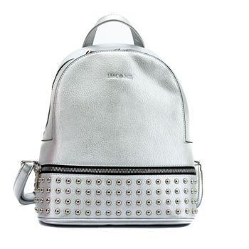 Lamonza rucsac de dama xena argintiu 26x11x31 cm