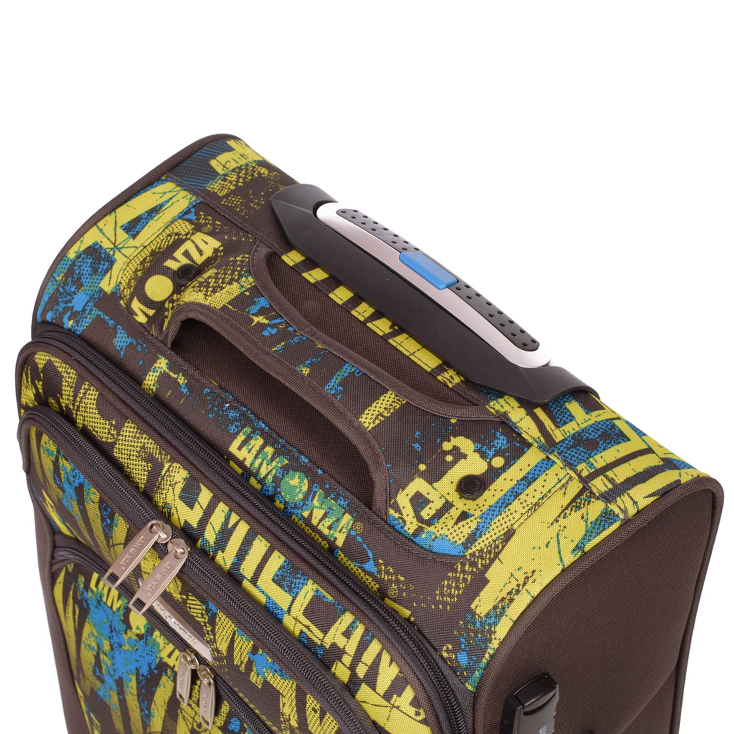 Lamonza Troler Colage Yellow 55X36X22 Cm fotografia produsului View 3 L