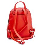 Lamonza Rucsac De Dama Inna Rosu 25X30X14Cm fotografia produsului View 4 S