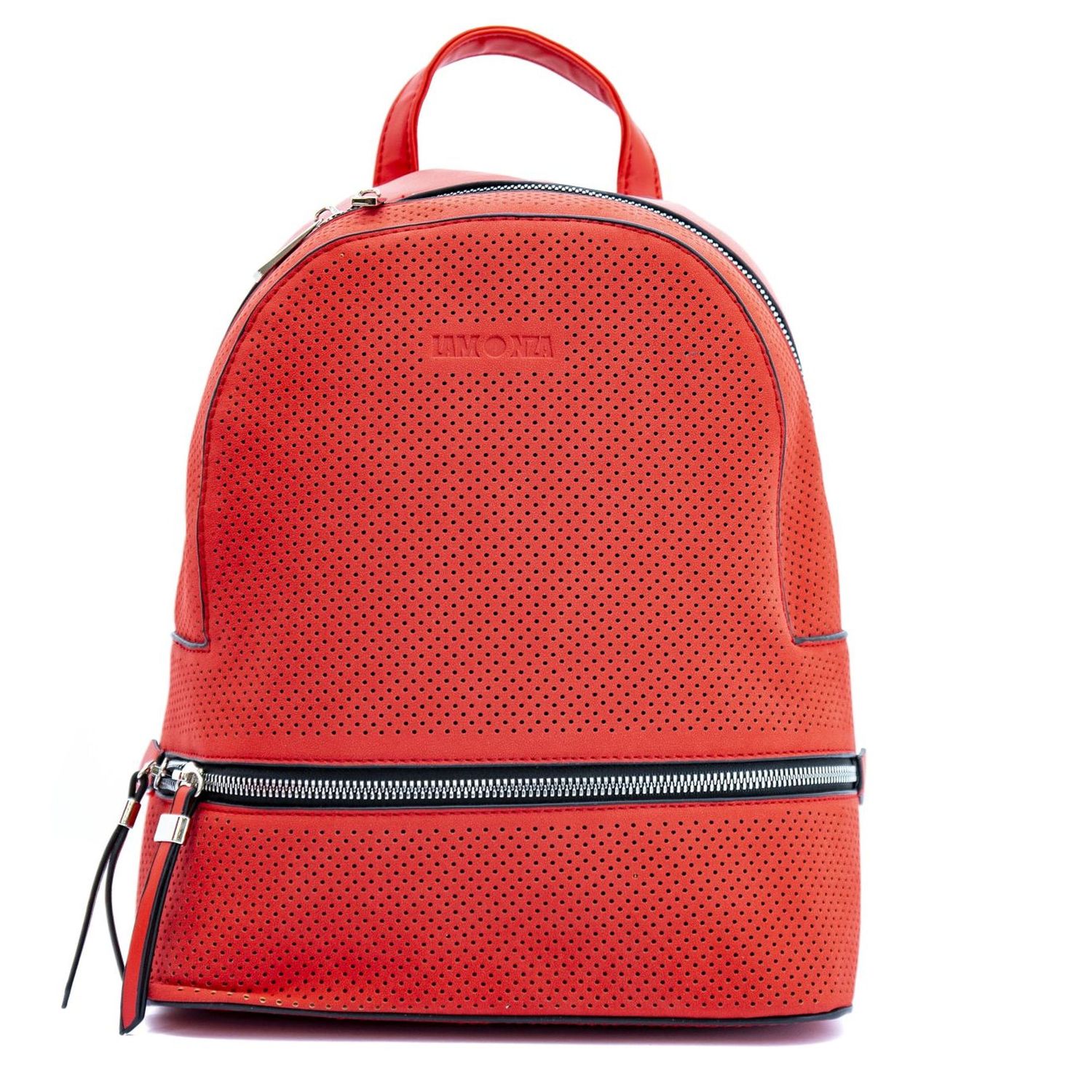 Lamonza Rucsac De Dama Inna Rosu 25X30X14Cm fotografia produsului