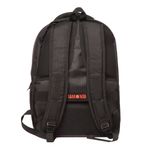 Lamonza Rucsac Laptop Lyon Negru 31X12X45Cm fotografia produsului View 3 S