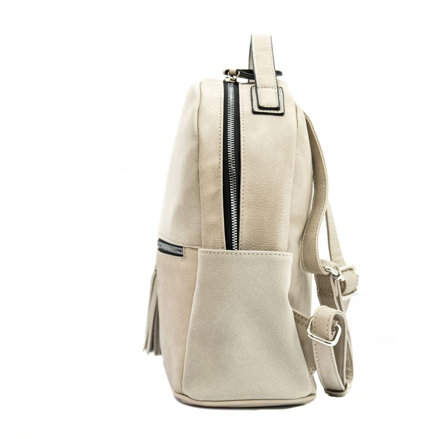 Lamonza Rucsac De Dama Azalya Gri 27X13X28 Cm fotografia produsului View 3 L