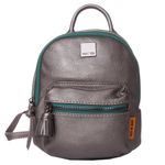 Lamonza Rucsac De Dama Daisy Argintiu 17X16X9 Cm fotografia produsului