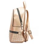 Lamonza Rucsac De Dama Xena Auriu 26X11X31Cm fotografia produsului View 3 S
