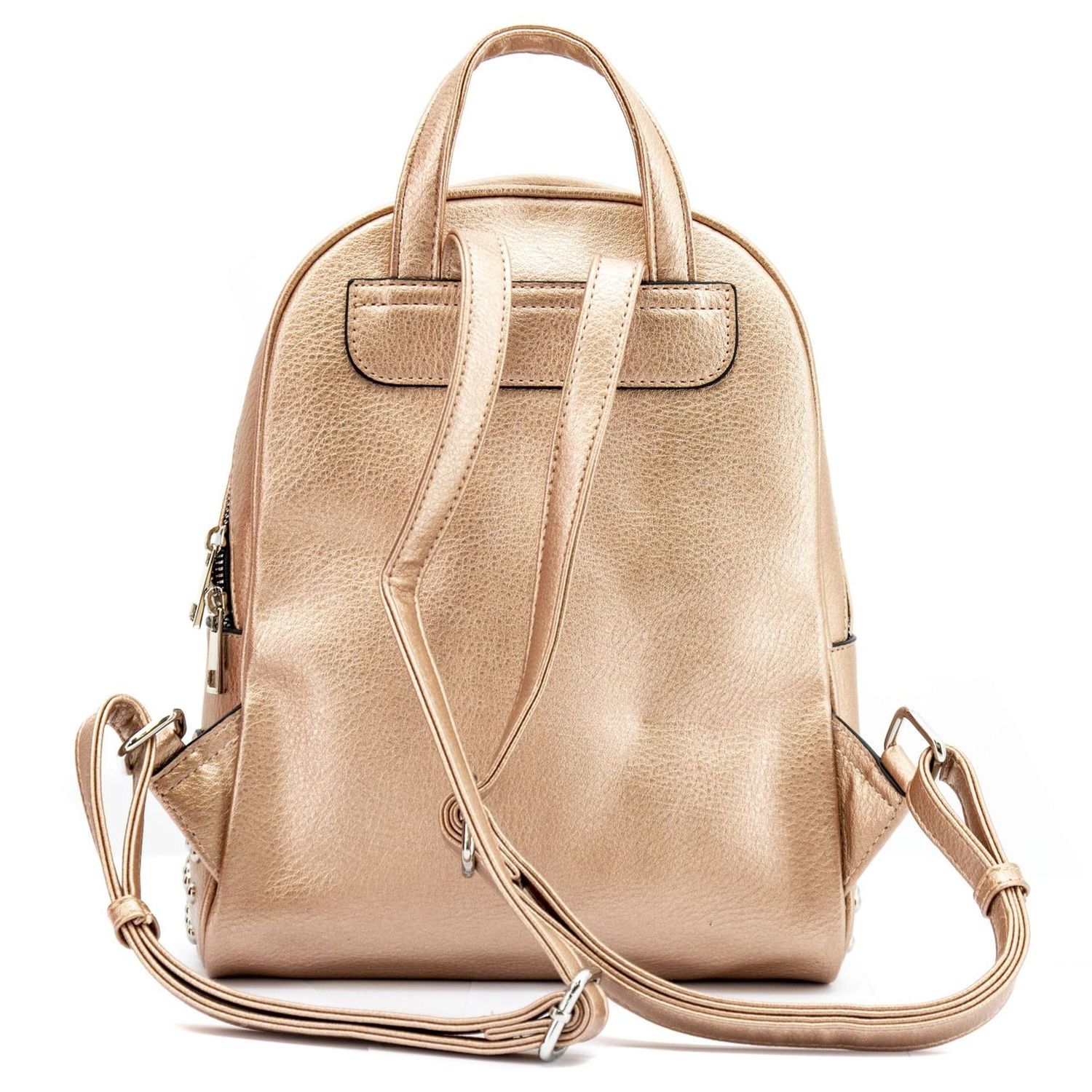 Lamonza Rucsac De Dama Xena Auriu 26X11X31Cm fotografia produsului View 4 L