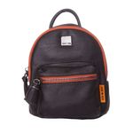 Lamonza Rucsac De Dama Daisy Negru 17X16X9 Cm fotografia produsului