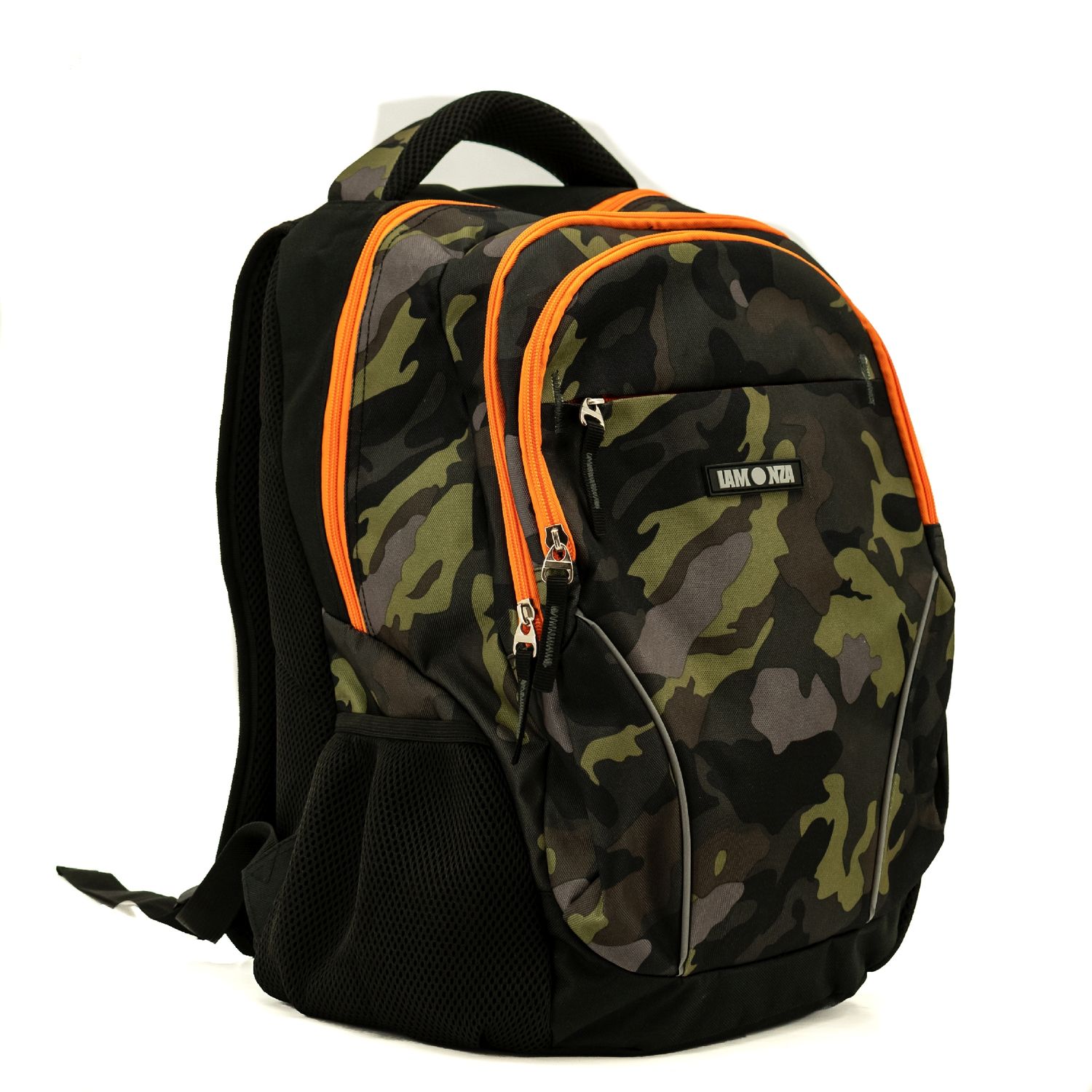 Lamonza Rucsac Scoala Camu 47X32X20 Cm fotografia produsului View 3 L