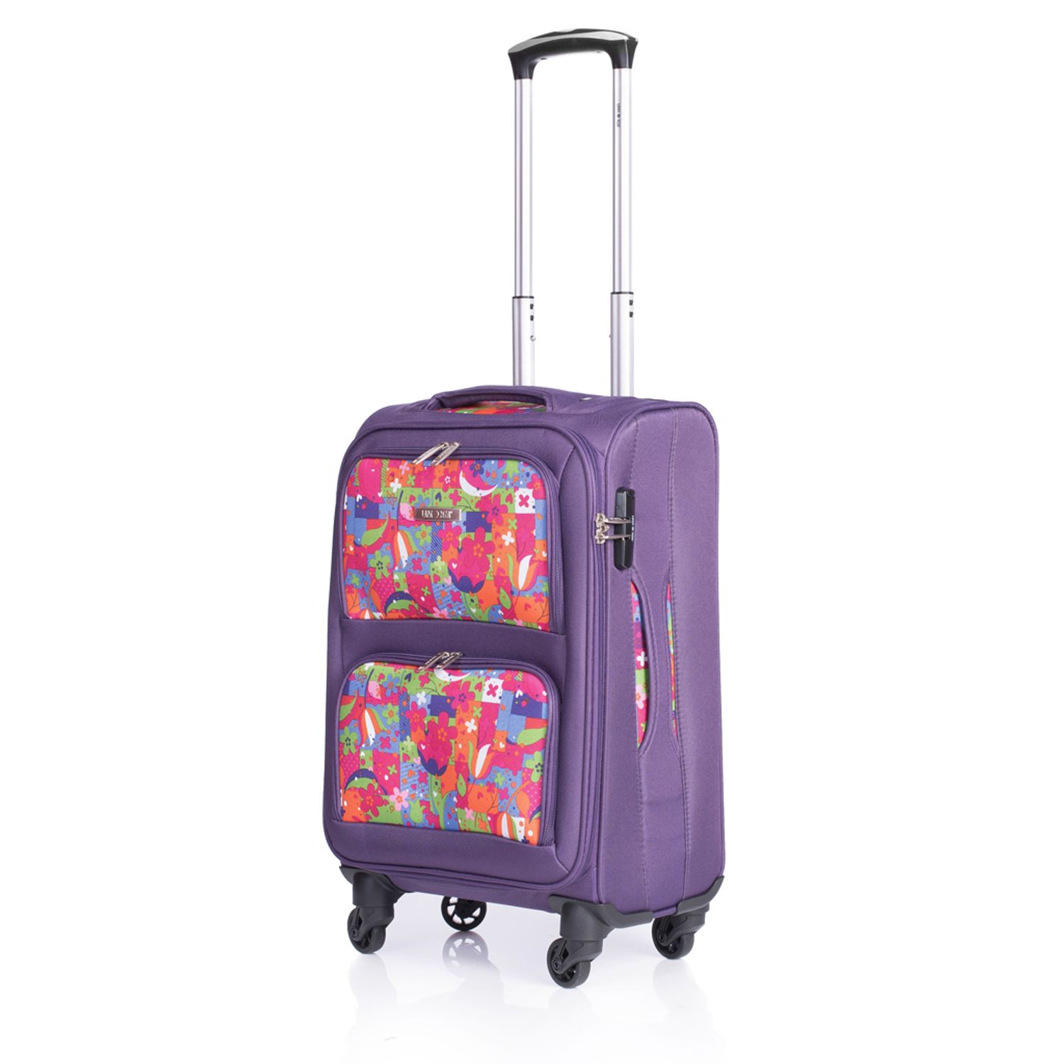 Lamonza Troler Blend Mov 55X36X22 Cm fotografia produsului