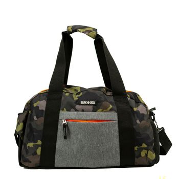 Lamonza geanta voiaj camu 48x27x20 cm