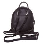 Lamonza Rucsac De Dama Daisy Negru 17X16X9 Cm fotografia produsului View 3 S