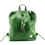 Lamonza Rucsac Dama Porta Verde 24X30X11 Cm fotografia produsului