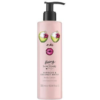 Lotiune de corp being by sanctuary spa cu flori de hibiscus si apa de cocos, 300 ml