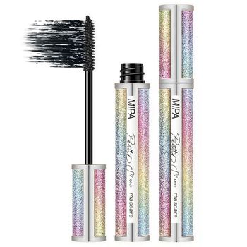 Rimel 4d mipa patrick s. long thick waterproof mascara cu fibre de matase pentru alungire si curbare, negru intens, 10 g