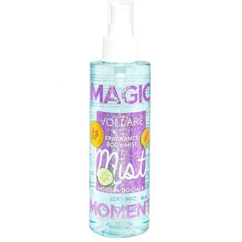 Spray parfumat pentru corp cu Pepene Galben si Castravete VOLLARE Magic Moment Body Mist, 200 ml