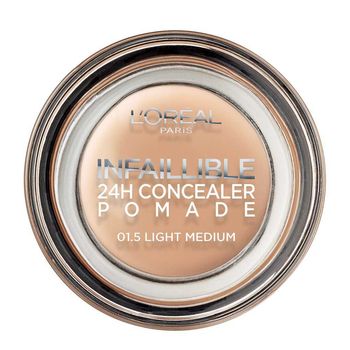 Corector l oreal paris infallible 24hr concealer pomade, 01.5 light medium, 15 g
