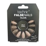 Set 24 Unghii False cu adeziv inclus Technic False Nails, Stiletto, Wild Thing fotografia produsului