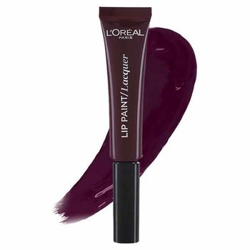 Ruj lichid l oreal infallible lip paint lacquer - 107 dark river, 8 ml