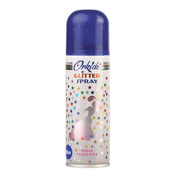 Spray Stralucitor ALBASTRU INCHIS Pentru Par Si Corp Orkide Glitter Spray, 90 ml elefant.ro