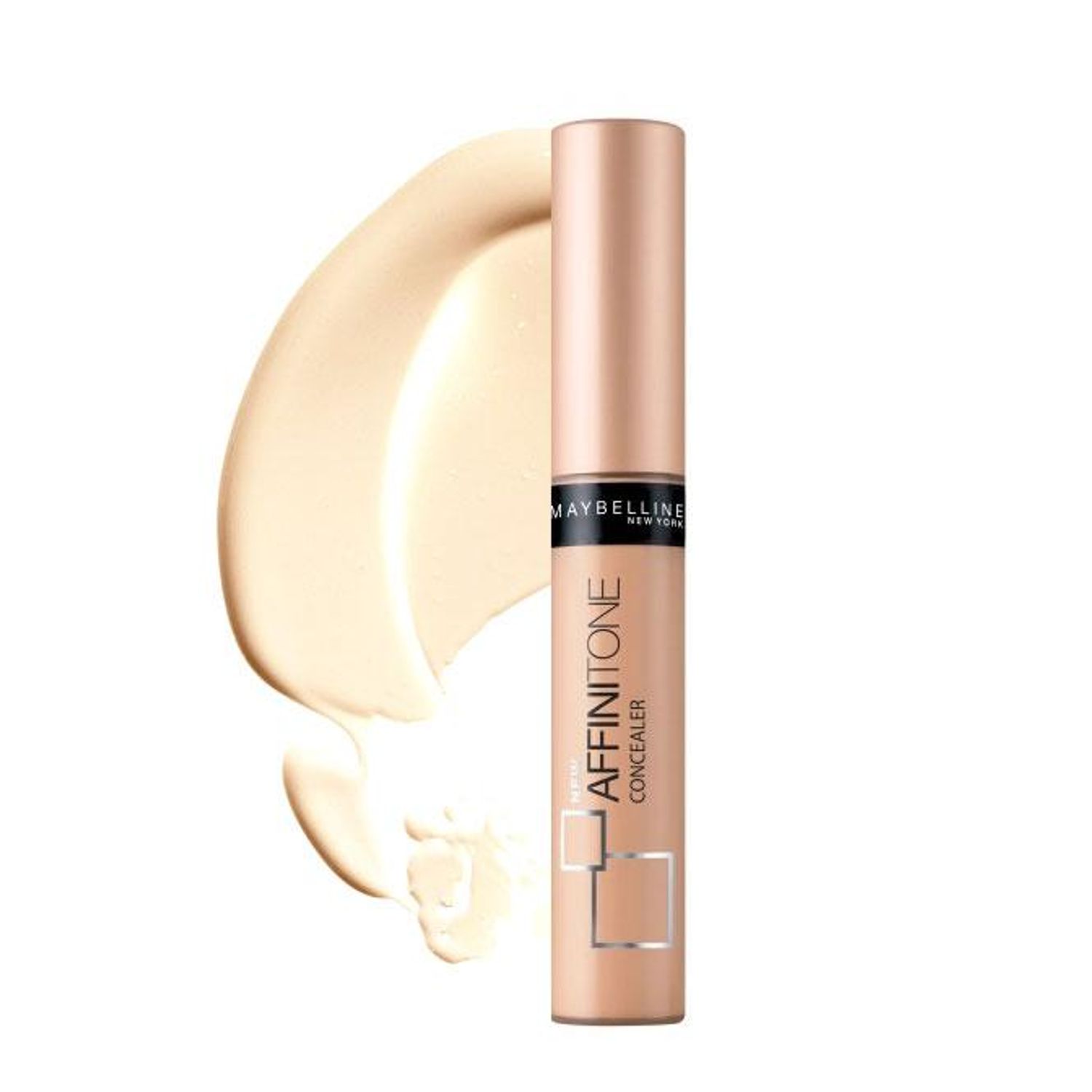 Anticearcan Corector Lichid Maybelline Affinitone - 01 Nude Beige, 7.5ml fotografia produsului