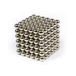Bile Magnetice AntiStres Neocube, Argintiu, 216 piese MG1003 fotografia produsului