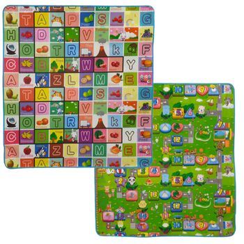 Covoras de joaca termoizolant cu doua fete 180 x 200 x 0,8cm, em 1003