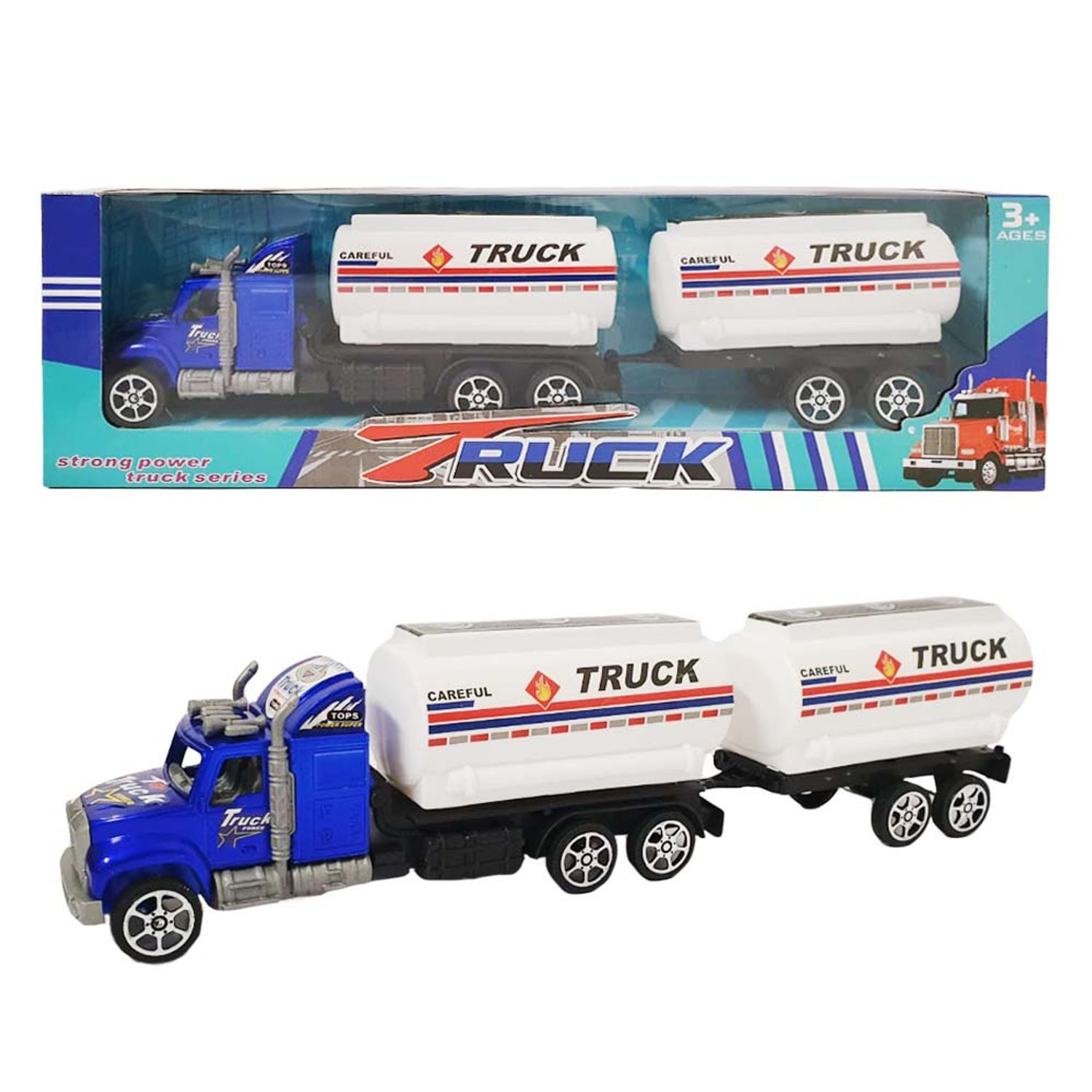 Jucarie &ndash; Camion cisterna cu remorca, WR 1003 fotografia produsului