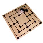 Joc tintar (Moara) din lemn, 24x24cm, AC 1024 fotografia produsului