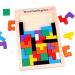 Joc educativ &ndash; Tetris din lemn 3D, WD 2503 fotografia produsului