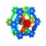 Set de constructie Educational, 80 de piese WW 3030 fotografia produsului