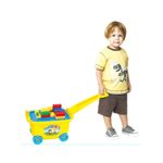 Set cuburi constructie cu carucior 81 piese, WP 3011 fotografia produsului