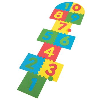 Covoras puzzle - sotron, 11 piese din spuma eva, ep 1009