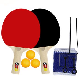 Set palete tenis de masa cu 3 mingi + fileu flott, ftt0877