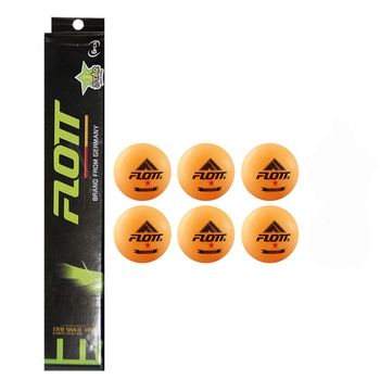 Set 6 mingi de ping pong flott, ftt 0911