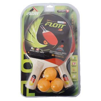 Set palete tenis de masa + 3 mingi flott, ftt0872