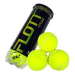 Set 3 mingi de tenis de camp FLOTT, FTB 0752 fotografia produsului