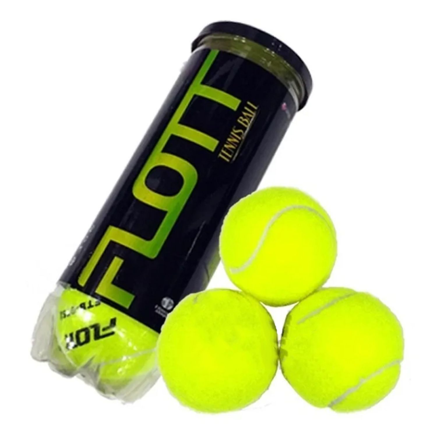 Set 3 mingi de tenis de camp FLOTT, FTB 0752 fotografia produsului
