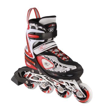 Role reglabile rco, marimea 35-38, rosu, ss5008m-b