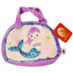 Jucarie din plus tip gentuta cu sirena, Mov, 26 cm WJ6135B fotografia produsului