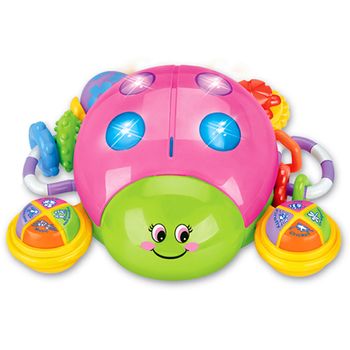 Jucarie multifunctionala cu lumini si sunete – gargarita, ww 6503-a