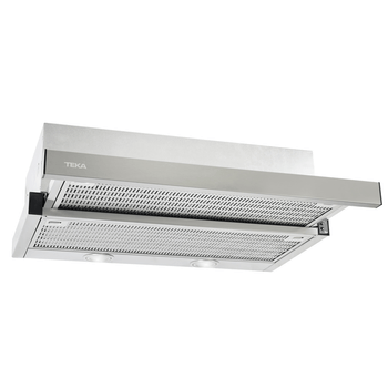 Hota teka cnl 6415 s/steel, incorporabila telescopica, 385 m3/h, 2 filtre inox, 3 viteze, inox, 40436810