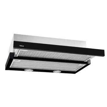Hota teka cnl 6415 black, incorporabila telescopica, 385 m3/h, 3 viteze, 2 filtre inox, negru, 40436812