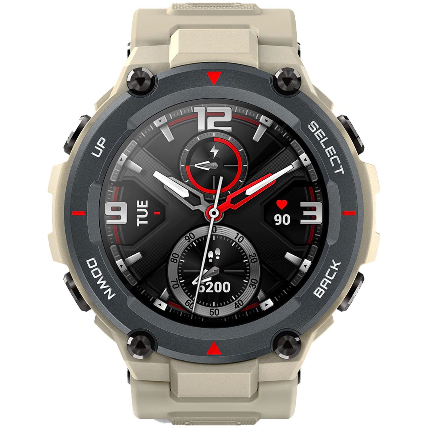 Smartwatch Amazfit T-Rex Khaki fotografia produsului