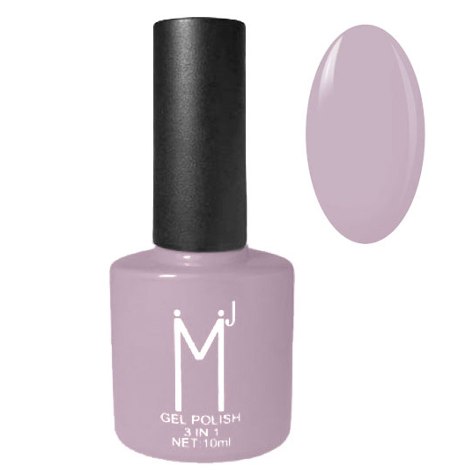 Oja semipermanenta 3 in 1, MJ Gel Polish, Nuanta 057 Mov Prafuit, 10 ml fotografia produsului