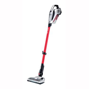 Aspirator vertical heinner sunset red hsvc-v22.2rd, 22.2 v, 0.5 l, perie electrica cu lumini led, autonomie 30 min. (mod eco), 2 viteze, rosu