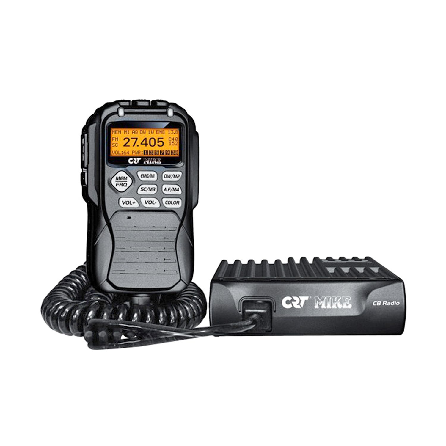 Statie radio CB CRT Mike ASQ, 4W, 12V, AM-FM, 40CH fotografia produsului