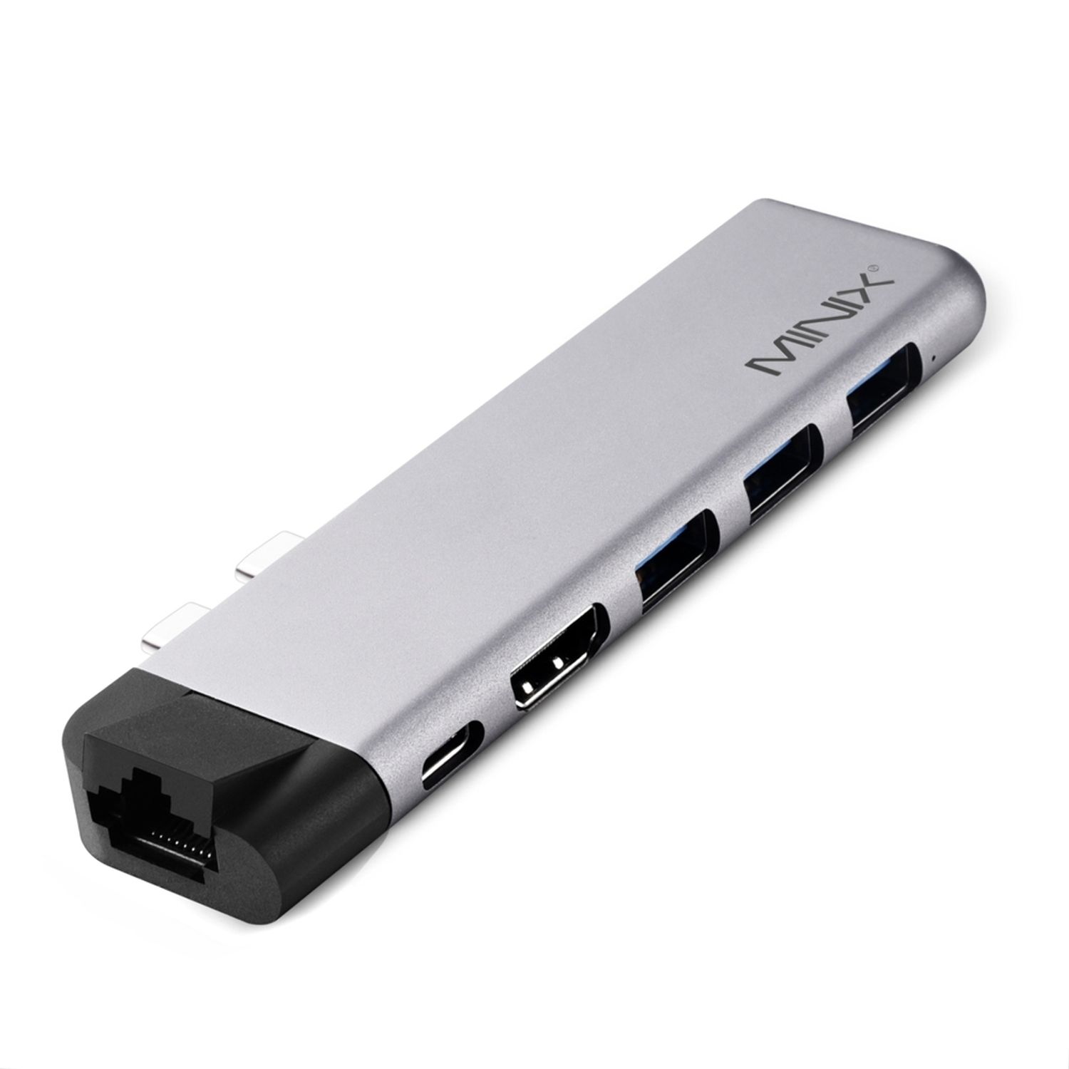Adaptor Multiport USB MINIX NEO C-DESI USB-C, HDMI, Gigabit fotografia produsului
