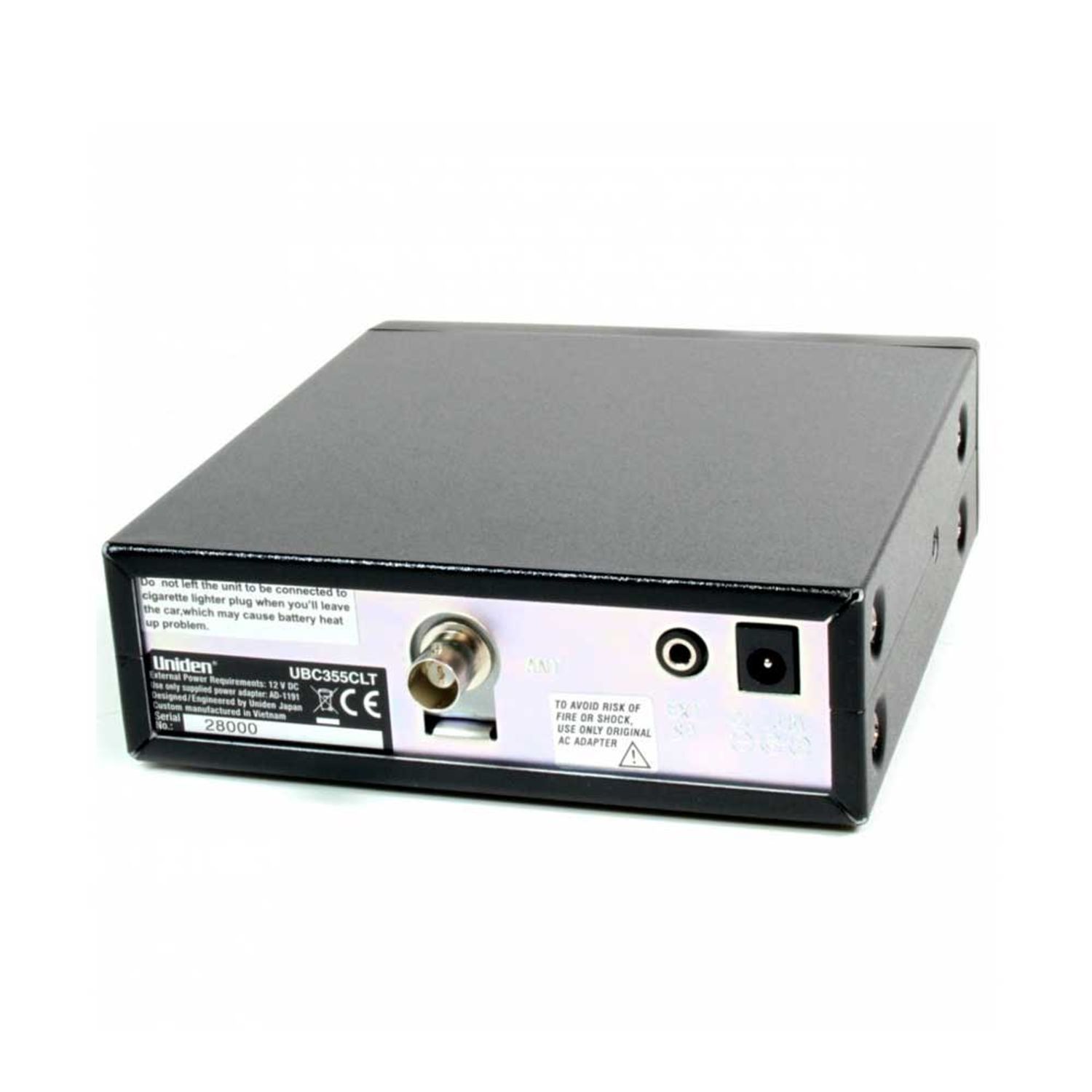 Scaner radio pentru desktop Uniden UBC355CLT fotografia produsului View 3 L