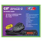 Statie radio UHF CRT SPACE U 400-470 MHz programabila pe PC, 199 canale fotografia produsului View 5 S