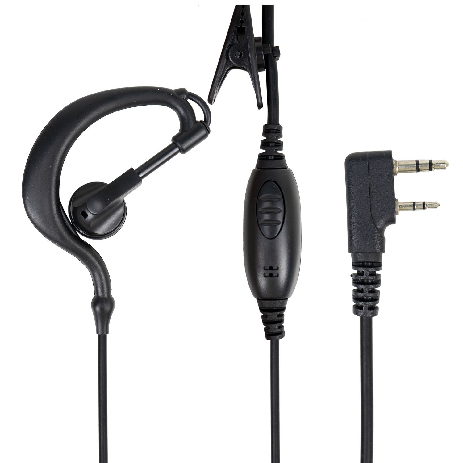 Casca cu microfon PNI HS80 cu 2 pini mufa Kenwood fotografia produsului