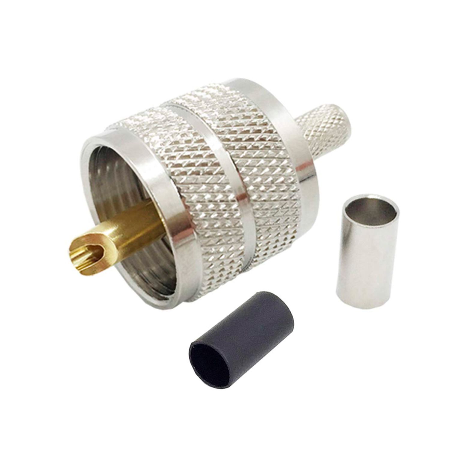 Mufa PL259 pentru cablu RG174 pentru antena CB PNI Extra 45 fotografia produsului View 3 L